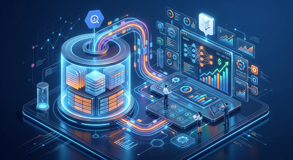 Google Cloud Platform data analytics and AI architecture overview