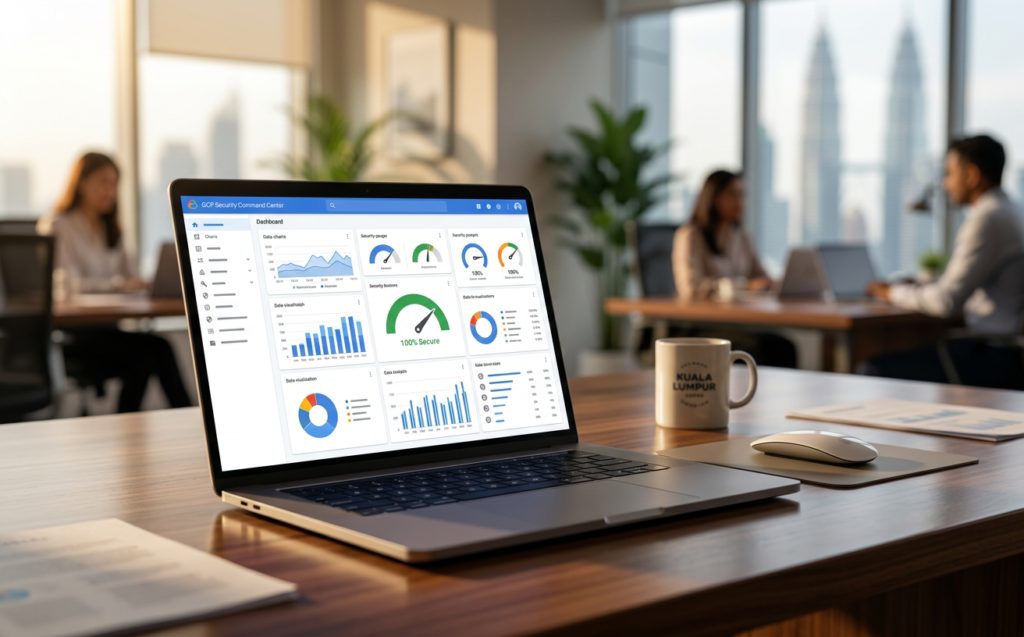 Google Cloud Platform multi-cloud compliance and monitoring dashboard